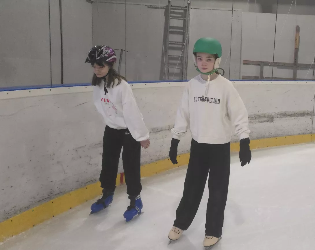 Wyjście na ślizgawkę klas piątych, foto. Jakub Fałek