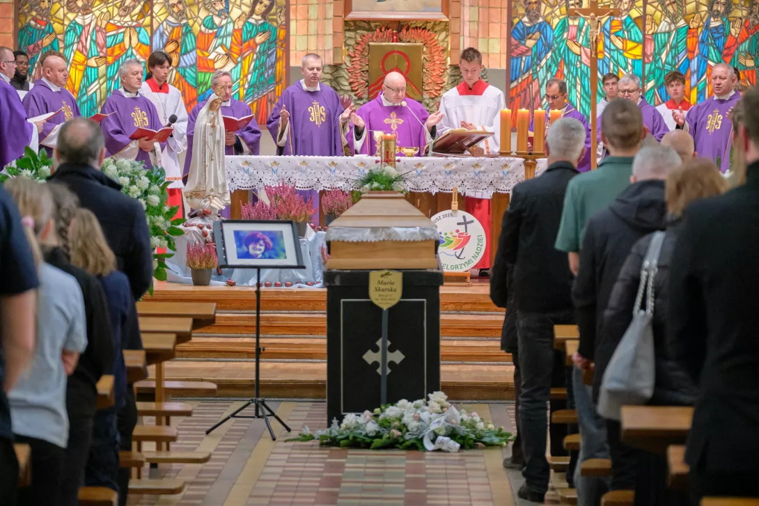Msza pogrzebowa śp. Marii Surskiej (fot. Antoni Szumielewicz)