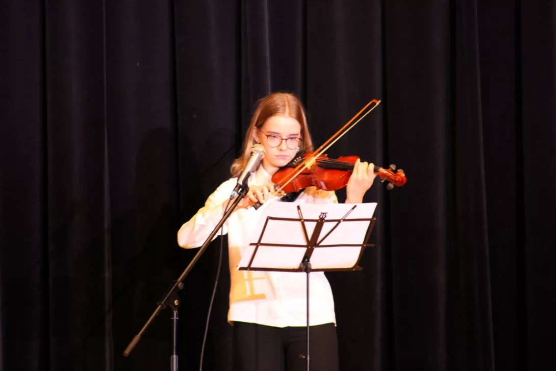 Uczestniczka Cecyliady dla klas 4-8 SSP (foto F. Kopytowski)