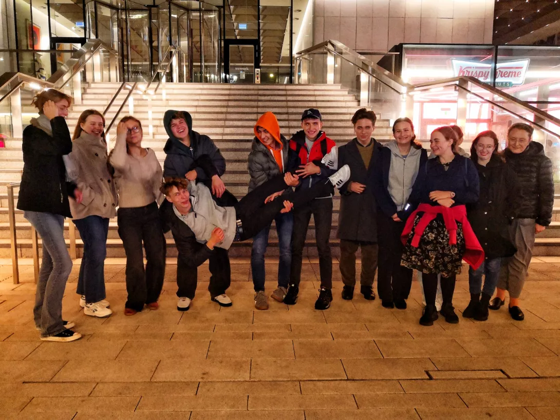 Uczestnicy projektu Erasmus Plus w Irlandii.