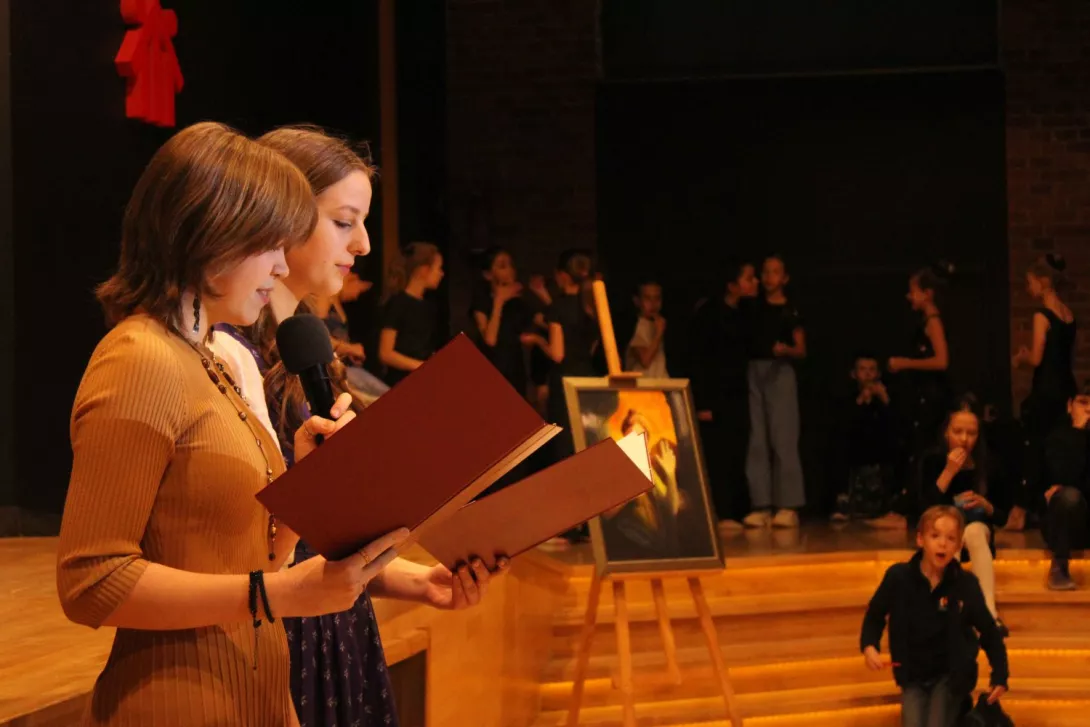 Prowadzące Cecyliadę dla klas 4-8 SSP (foto F. Kopytowski)