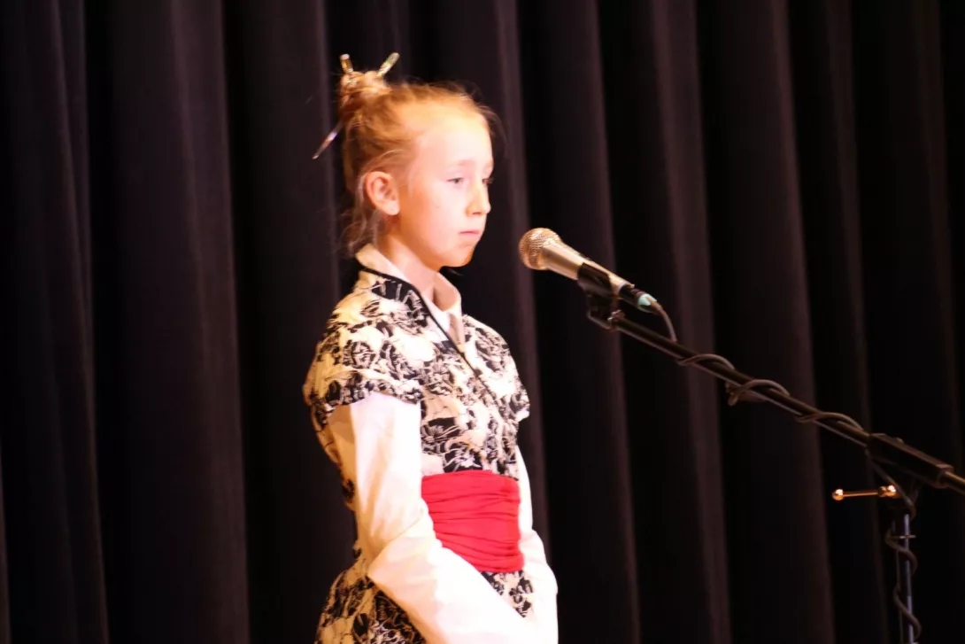 Uczestniczka Cecyliady dla klas 4-8 SSP (foto F. Kopytowski)