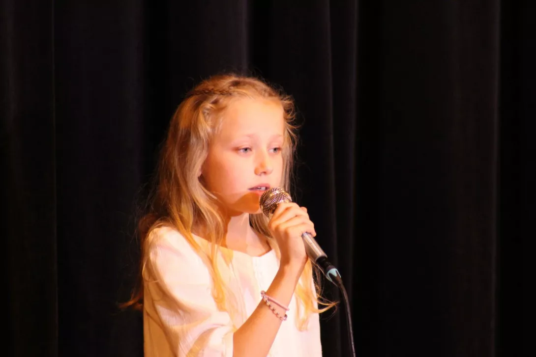 Uczestniczka Cecyliady dla klas 4-8 SSP (foto F. Kopytowski)