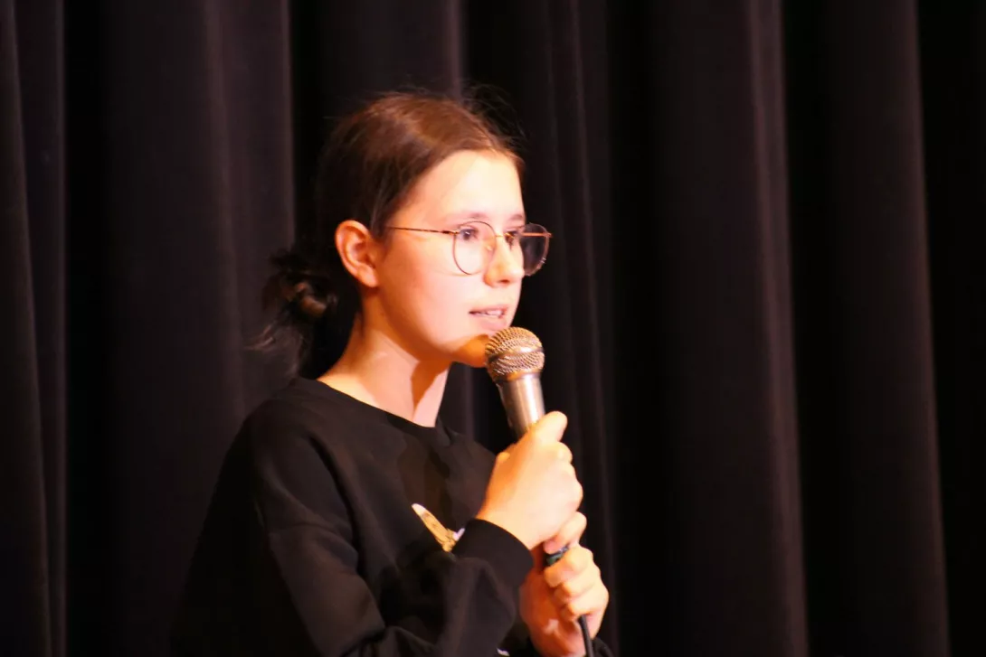 Uczestniczka Cecyliady 2025 dla klas 4-8 SSP (foto F. Kopytowski)