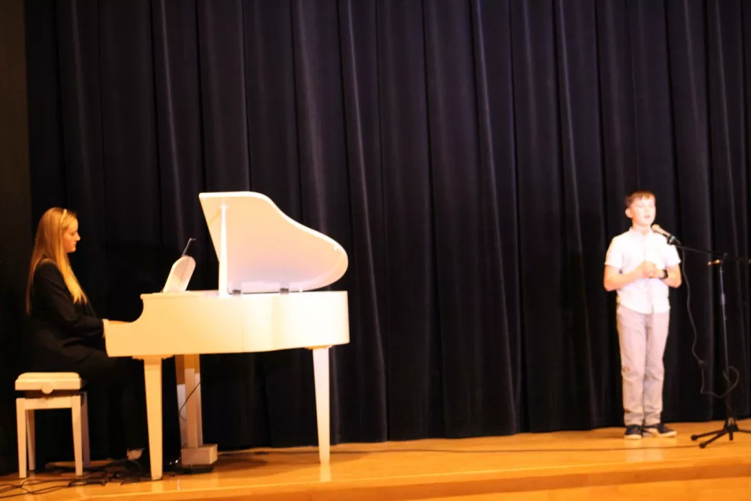 Uczestnicy Cecyliady dla klas 4-8 SSP (foto F. Kopytowski)