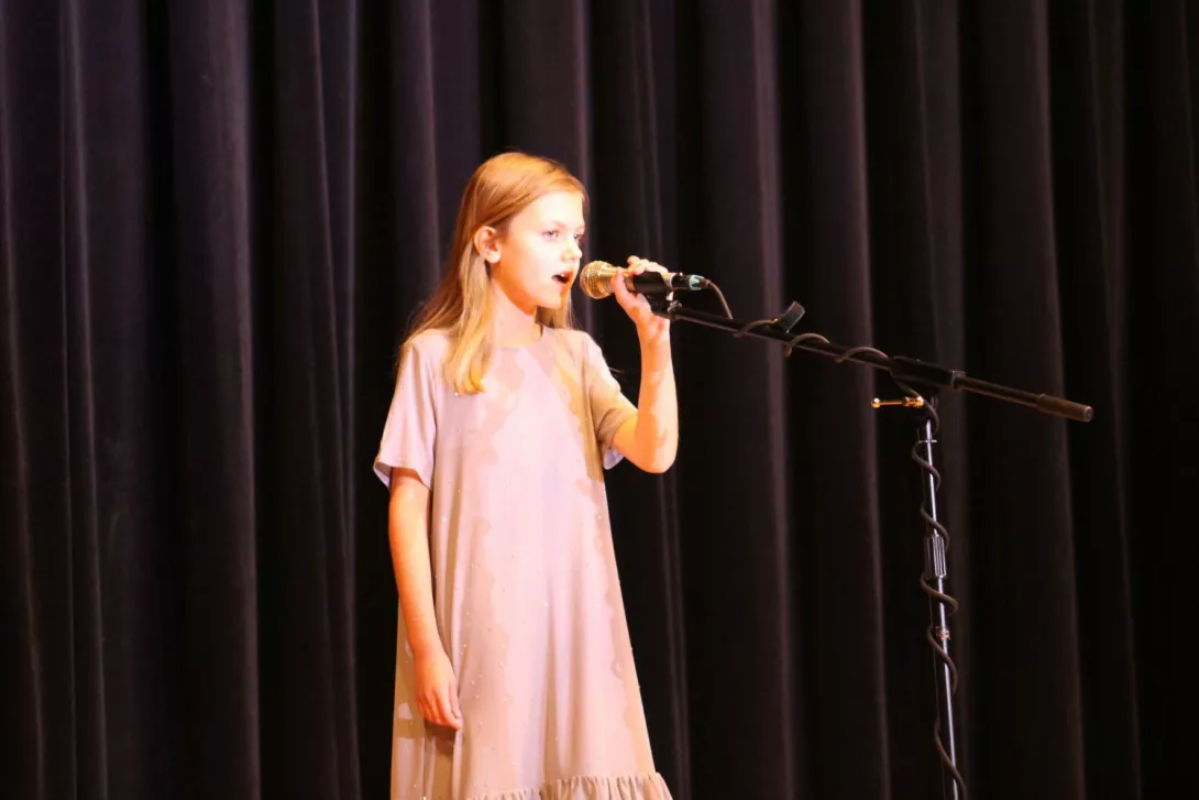 Uczestniczka Cecyliady dla klas 1-3 SSP (foto F. Kopytowski)