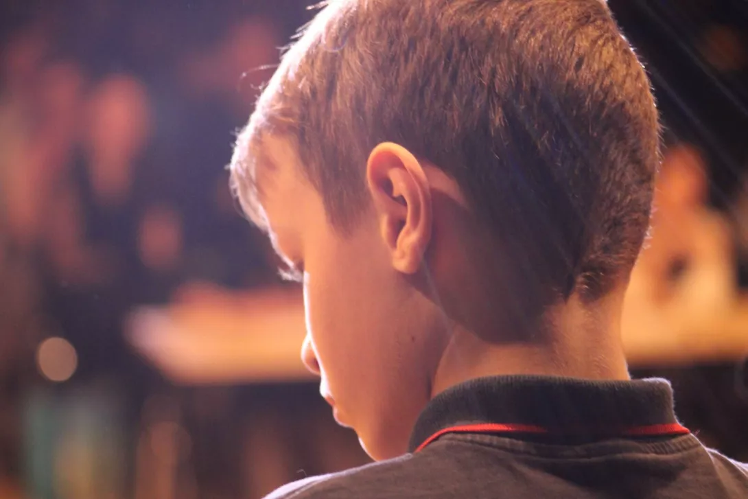 Uczestnik Cecyliady dla klas 1-3 SSP (foto F. Kopytowski)