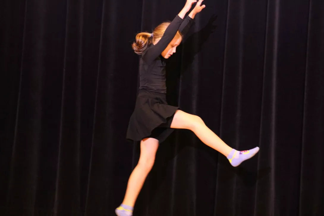 Uczestniczka Cecyliady dla klas SSP (foto F. Kopytowski)