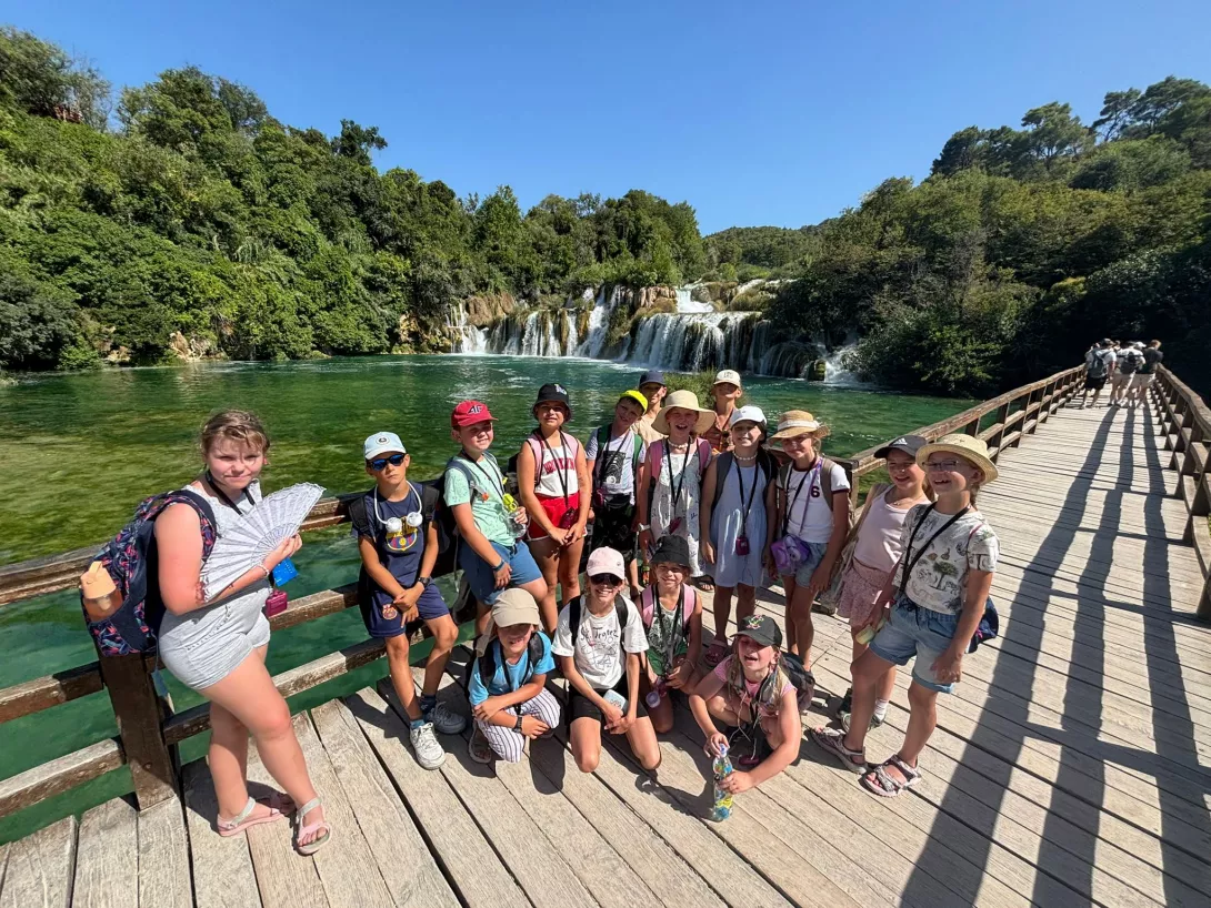 Zwiedzanie Parku Narodowego Krka.