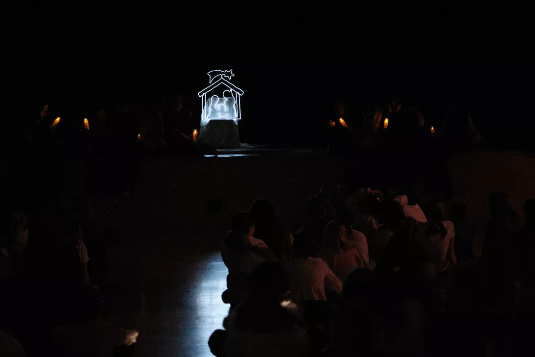 Jasełka w wykonaniu teatru Beznazwy.