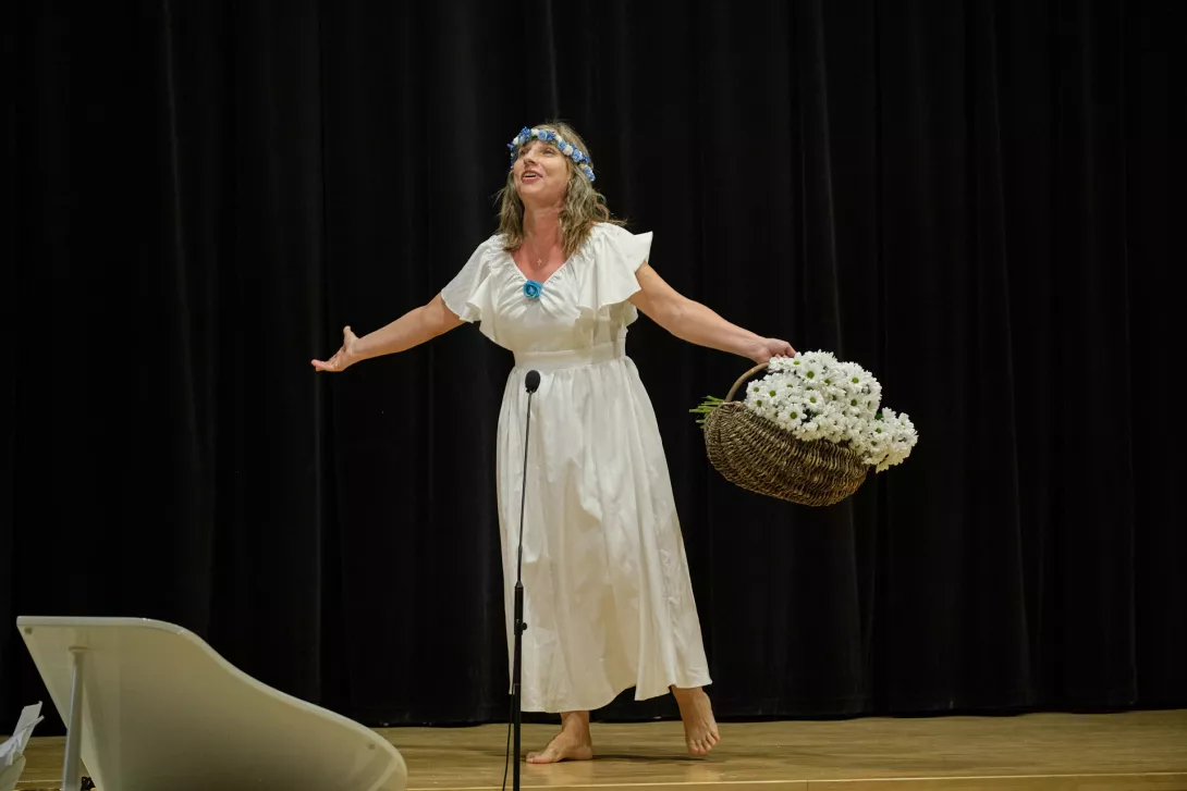 Matusia Małgorzata w niebie. (fot. Maciej Majtczak)