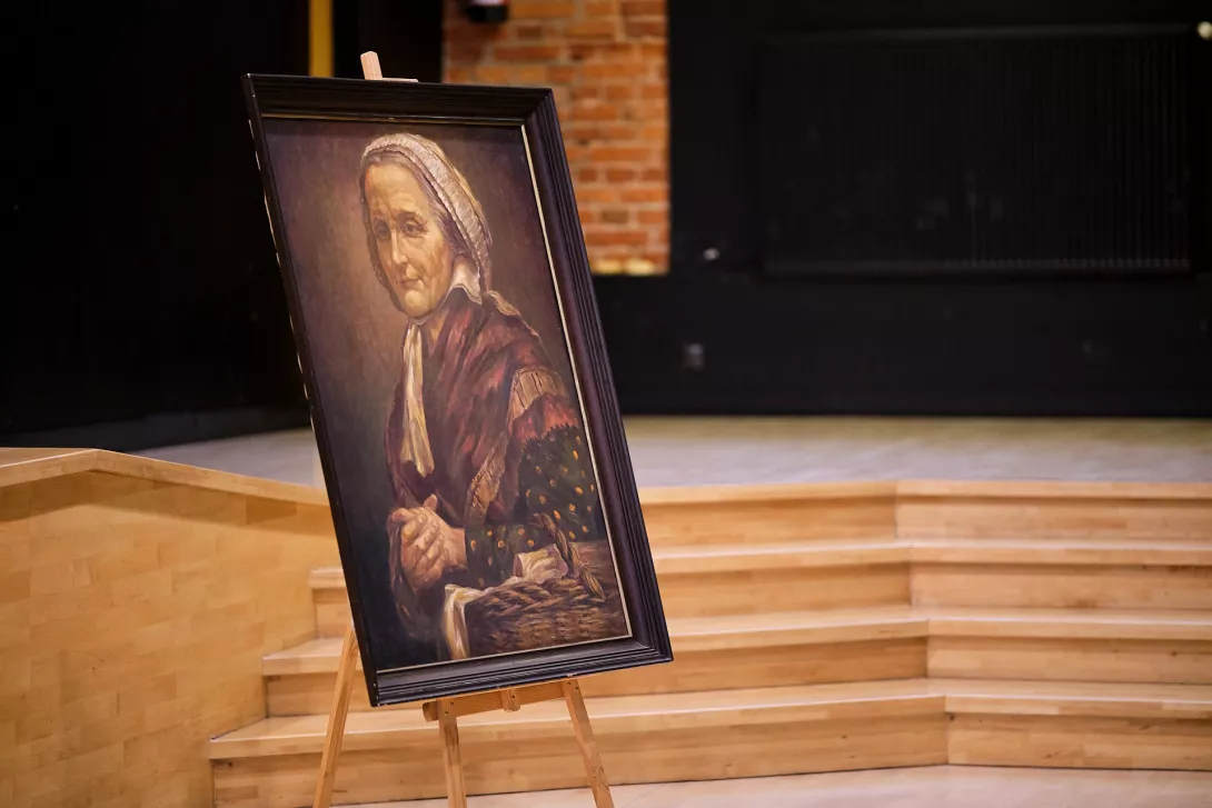 Obraz Matusi Małgorzaty. (fot. Amelia Szymańska)