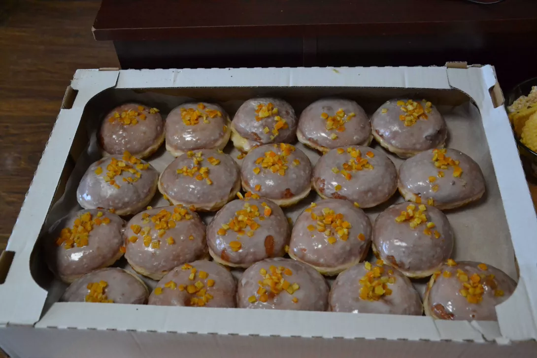 Słodki poczęstunek.