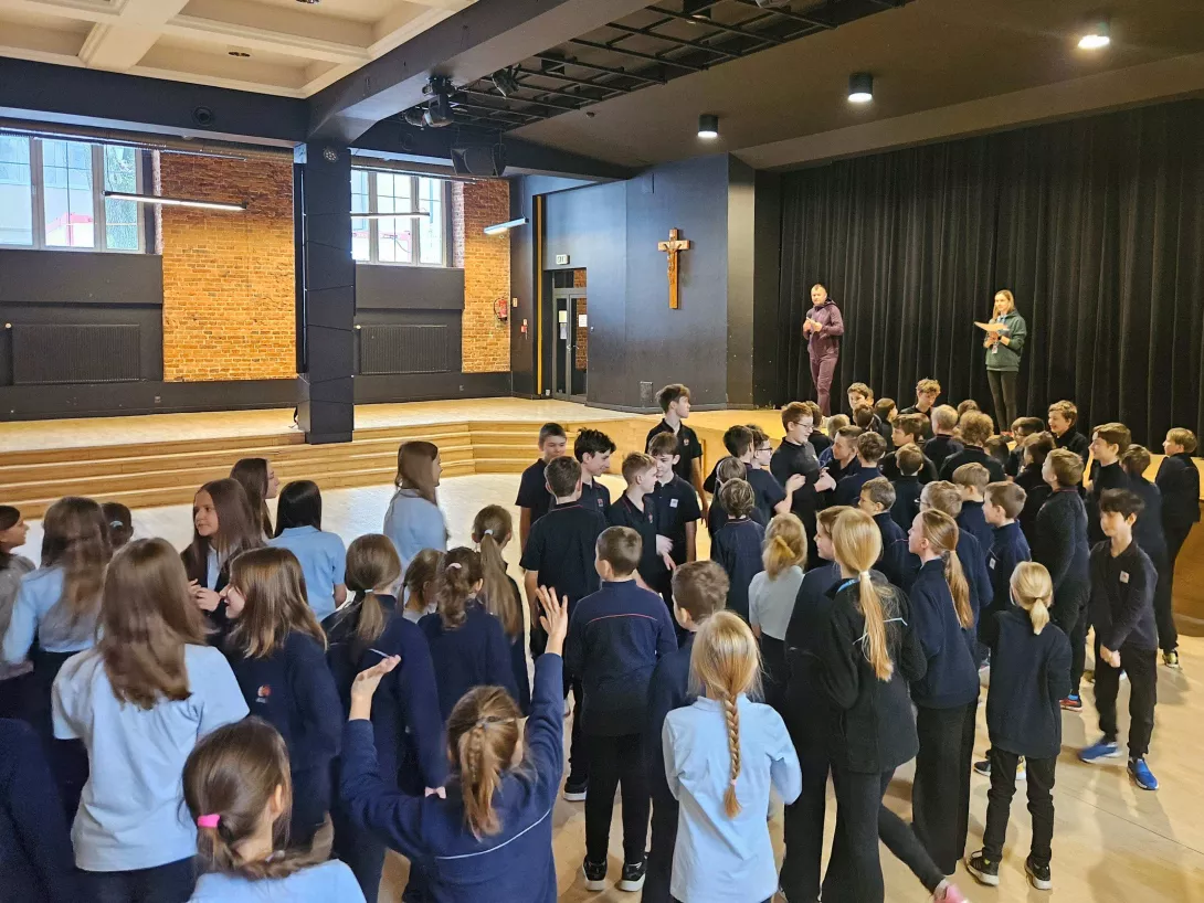 Quiz o księdzu Bosko w auli