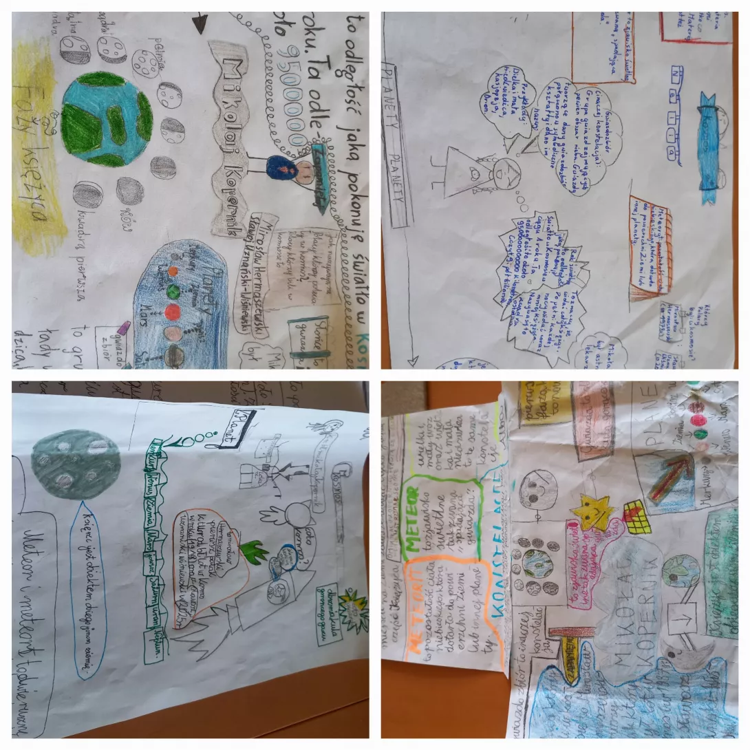 Notatki wizualne na temat kosmosu