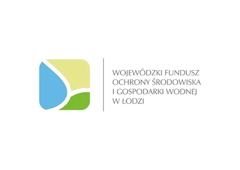 Logo Wojewódzkiego Funduszu Ochrony Środowiska i Gospodarki Wodnej w Łodzi.