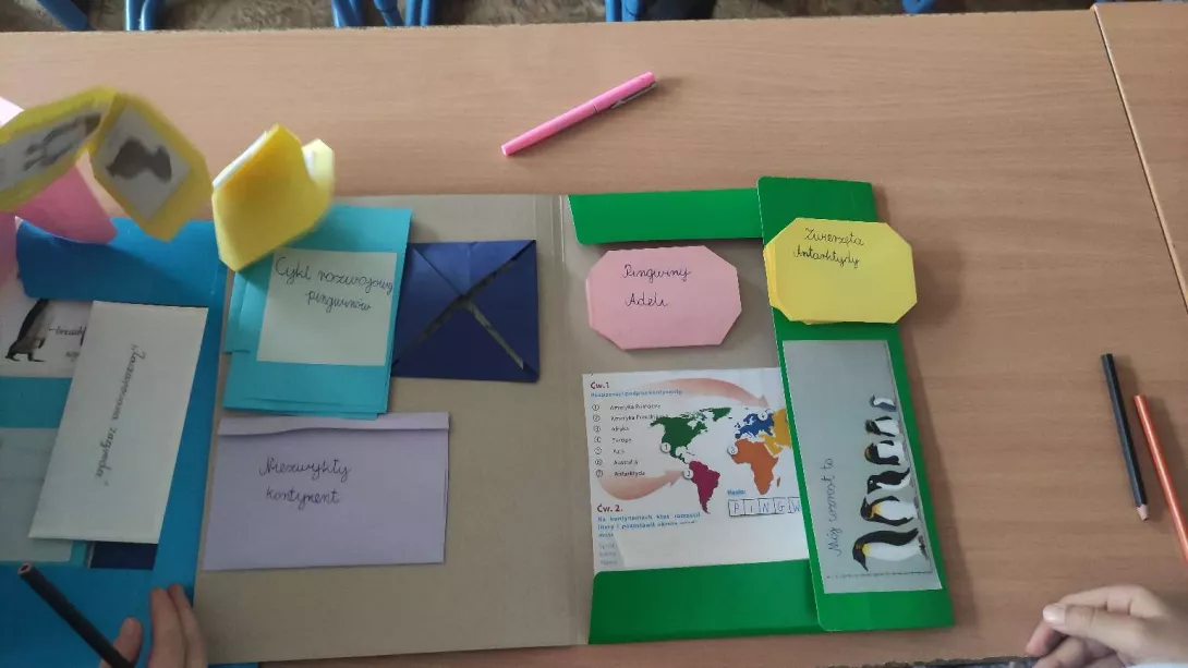 Lapbook o Antarktydzie 