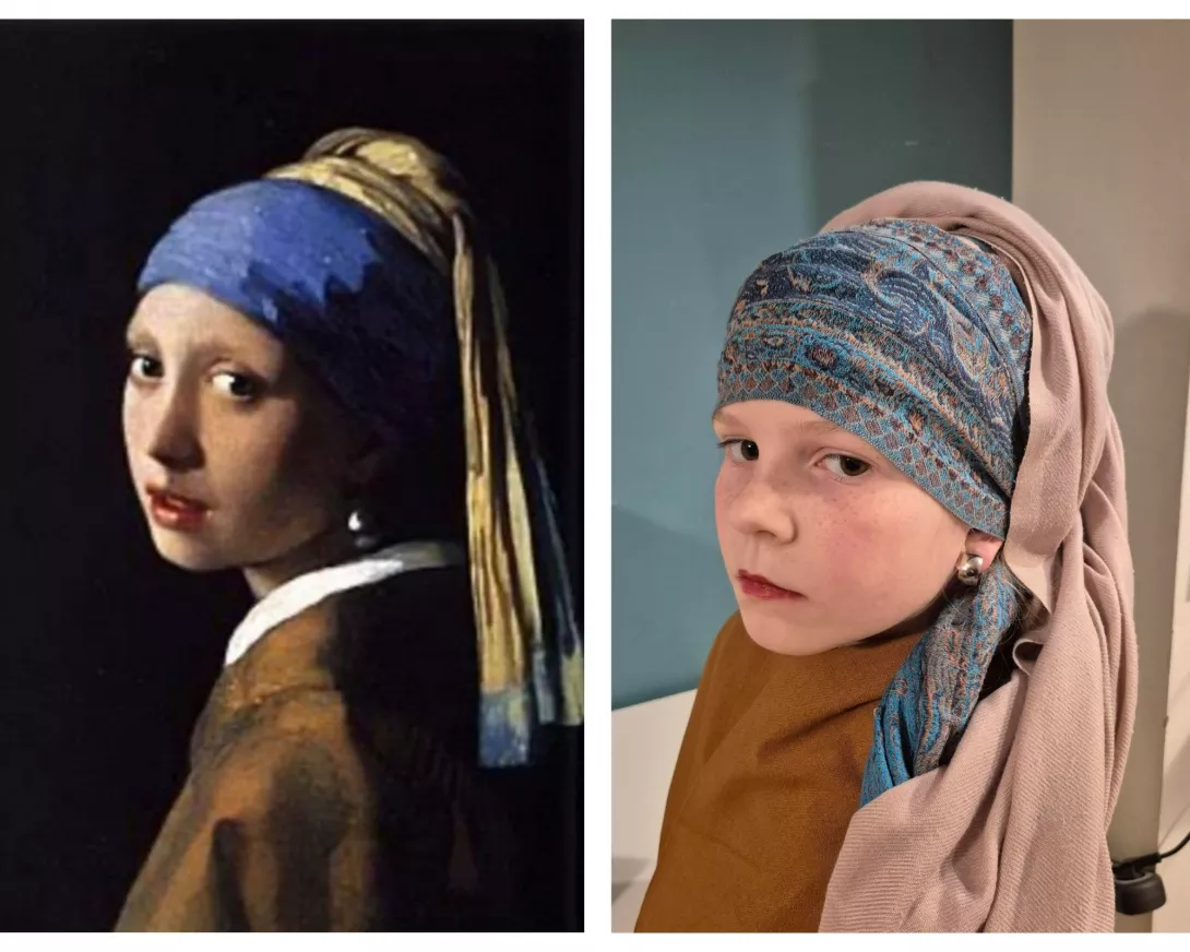 Johannes Vermeer "Dziewczyna z perłą" lub "Mona Lisa północy"