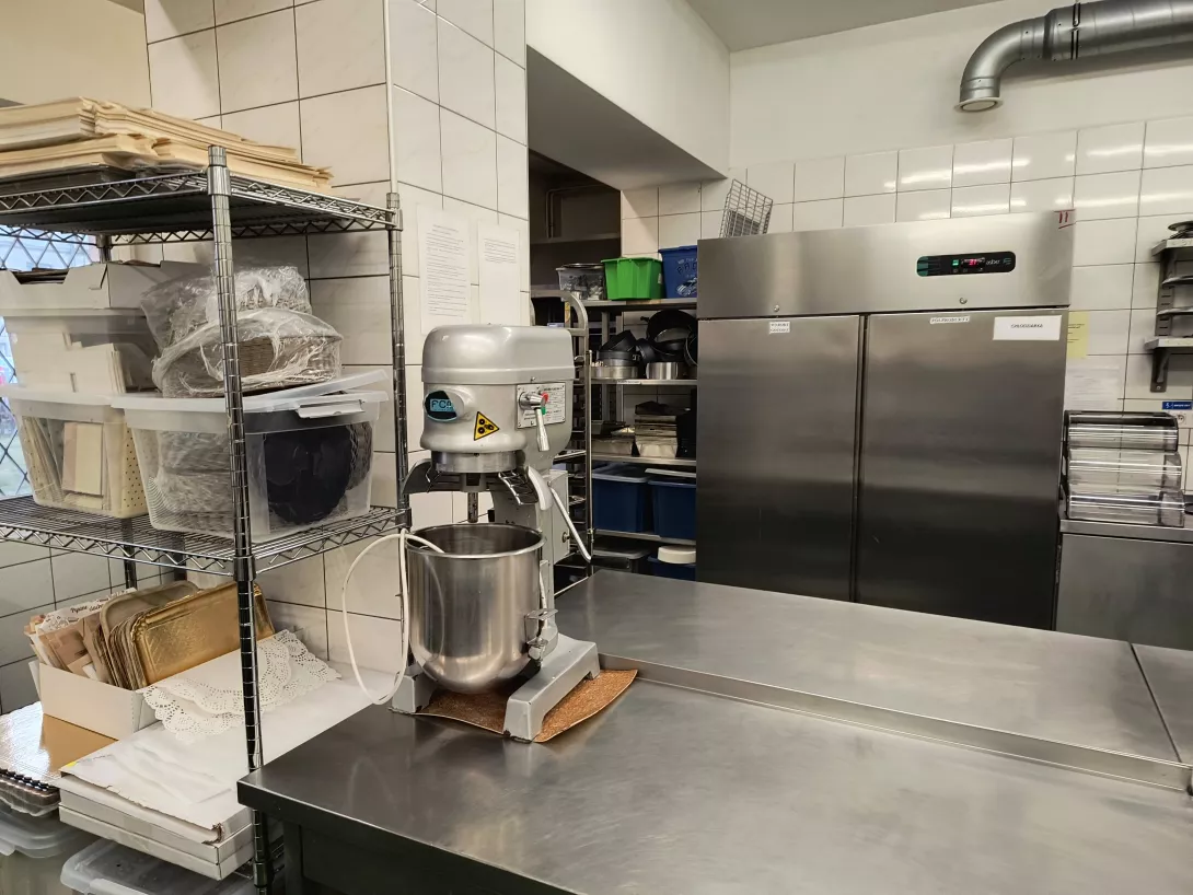 W pracowni gastronomicznej