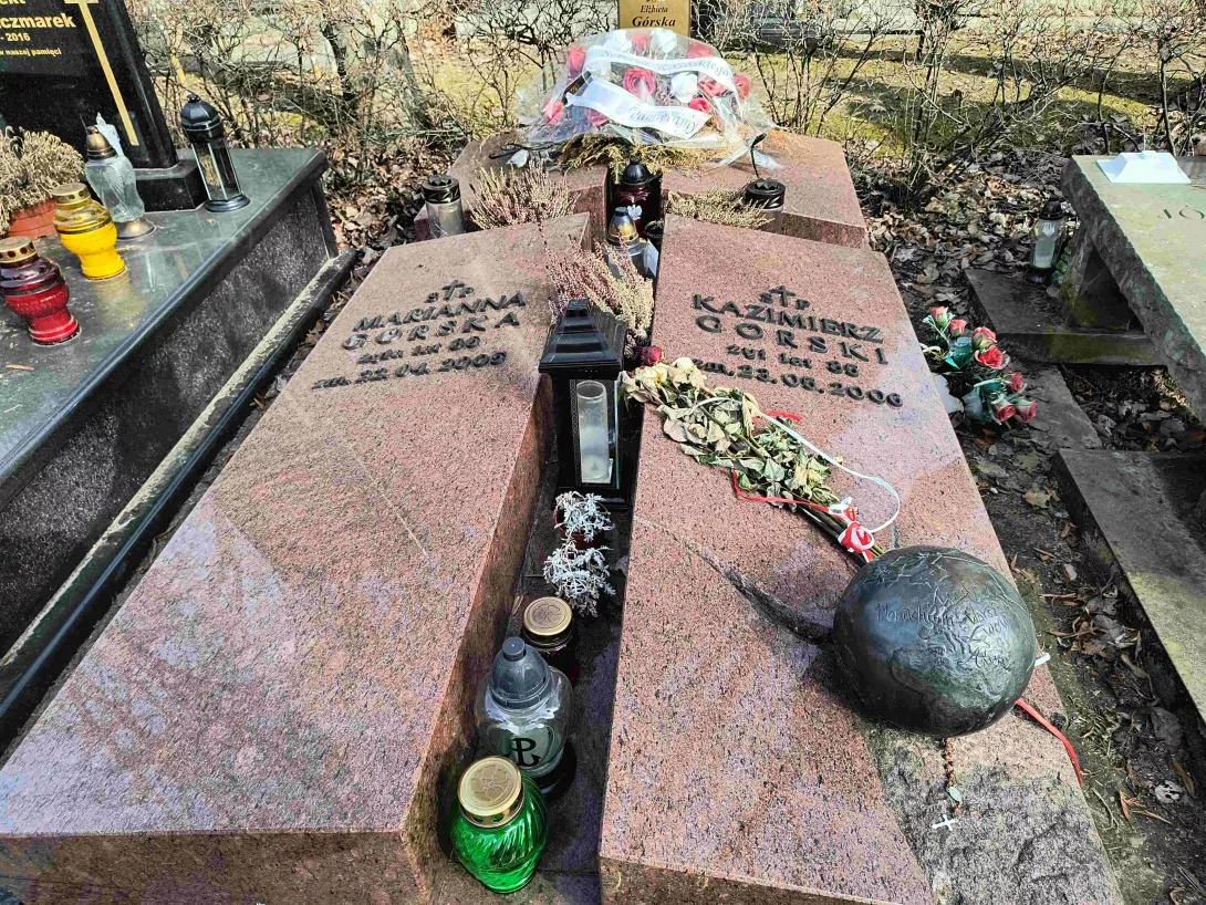 Na Cmentarzu Powiązki Wojskowe, 11.03.2026
