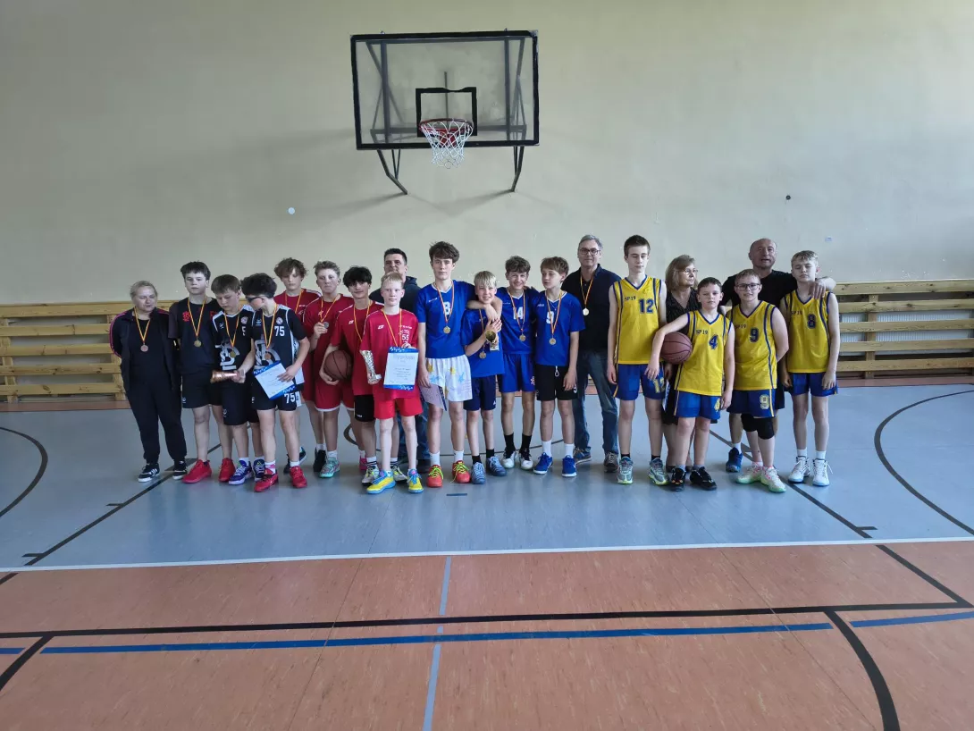 I miejsce w Mistrzostwach Łodzi w koszykówce 3 x 3 