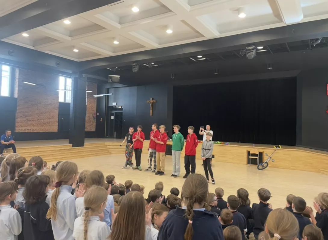 Podziękowania dla uczniów z Różanegostoku 