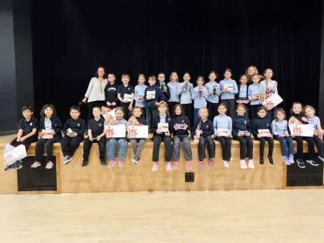 Laureaci konkursu z klas I-III.