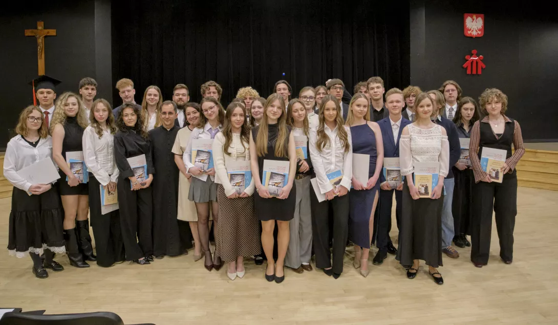 Maturzyści z klasy 4c. (fot. Antoni Szumielewicz)