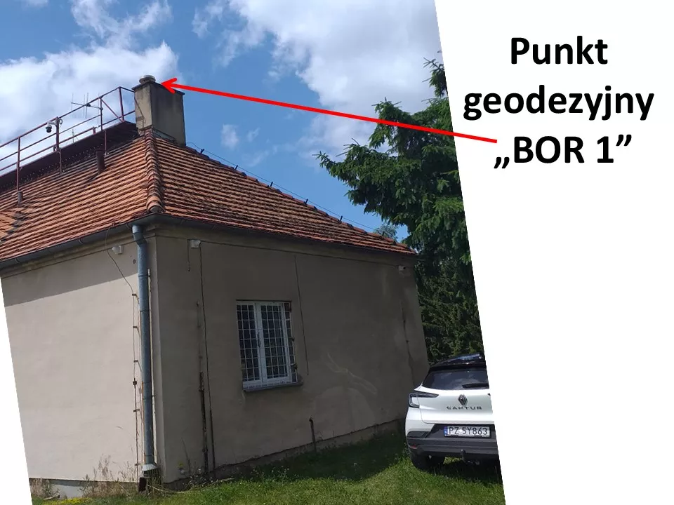służy w geodezji do wyznaczania pozycji