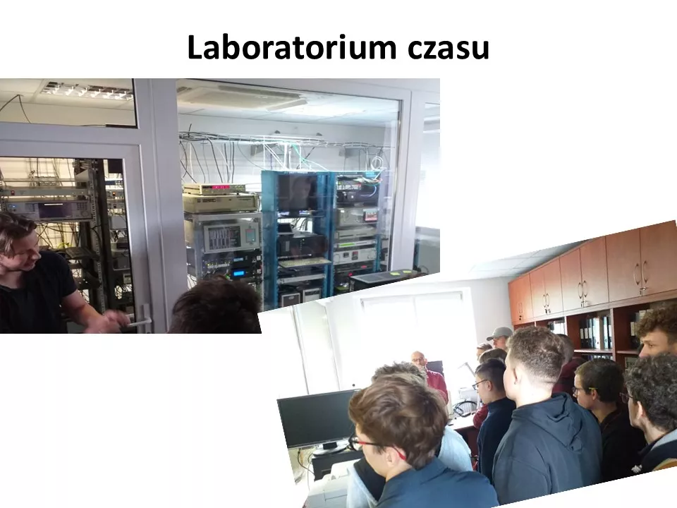 z tego laboratorium rozsyłany jest do innych miejsc aktualny czas
