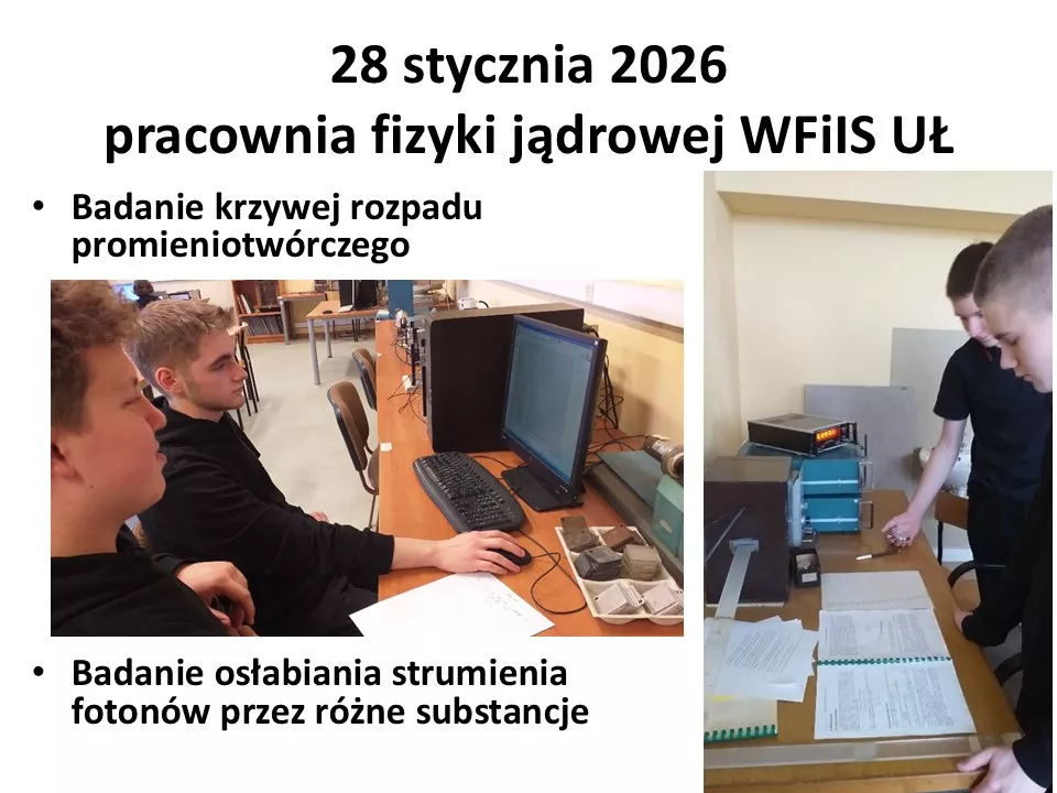 pracownia fizyki jądrowej